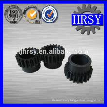 Black nylon spur gear for hot sale